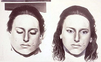 Example of Postmortem Drawing by Harvey Pratt, of Pamela Buckley, the Sumter County Jane Doe, who remained unidentified until 2021.