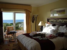 One of the sea-view suites at the Praia d'El Rey Marriott Hotel Praiaa-del-rey-hotelroom.JPG