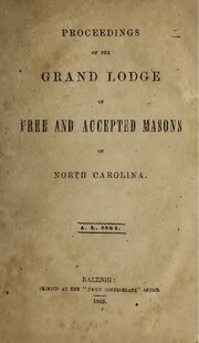 Gambar mini seharga Berkas:Proceedings of the Grand Lodge of Free and Accepted Masons of North Carolina (1864) (IA proceedingsofgra1864free).pdf