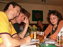 A pub quiz team in Amsterdam Pubquiz.jpg