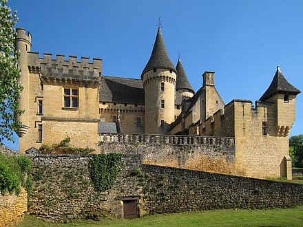 The Chateau de Puymartin near Sarlat