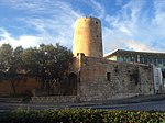 Qormi Windmill with trees.jpg