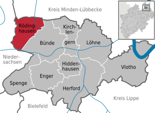 Rödinghausen Municipality in North Rhine-Westphalia, Germany