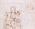 Рафаель Санті, композиція для мадонни ді Пасадена, 1503 р.