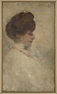 Portrait of Doris McIntyre (1908) ニュージーランド国立博物館テ・パパ・トンガレワ