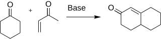 Robinson annulation reaction