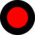 A red dot (to point locations on maps).