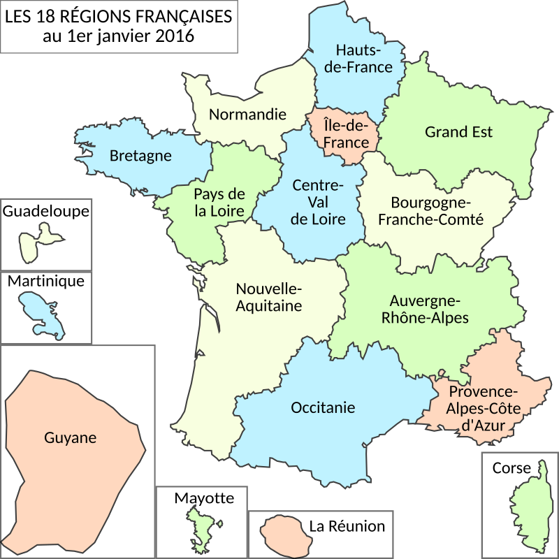 フランスの地域圏 Wikiwand