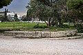 Remains of the exedra (exedrae) at the Olympieion in Athens on March 17, 2022.jpg