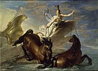 ルネ＝アントワーヌ・ウアス『馬を調教したアテナ』（1688年） ベルサイユ宮殿所蔵
