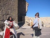 Representación en el castillo (Lorca Taller del Tiempo)