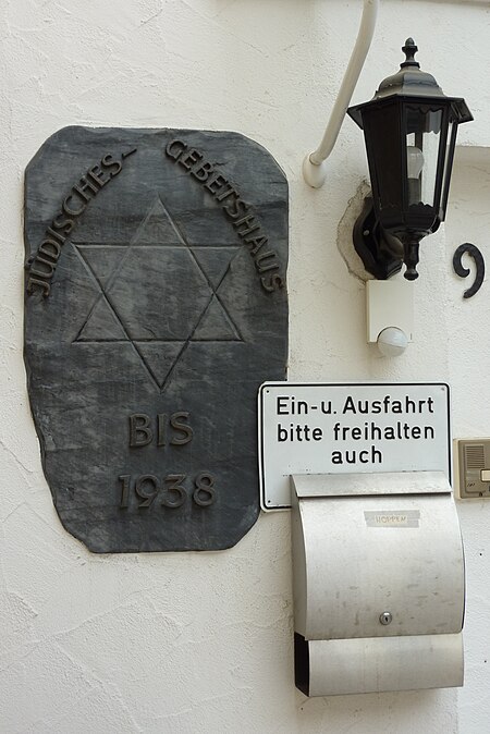 Rhens Gedenktafel Synagoge393