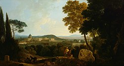 File:Richard Wilson - St Peters and the Vatican from the Janiculum 