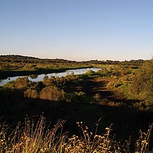 Río Iguazú, a su paso por el barrio Umbará, en la región sur de la ciudad.