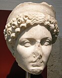 Portrait head of Claudia Octavia, National Museum of Rome