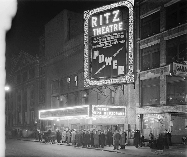 The Federal Theatre Project's Living Newspaper production, Power (February–August 1937)