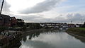 The River Ouse, seen at North Way Bridge, Newhaven, East Sussex in October 2013.