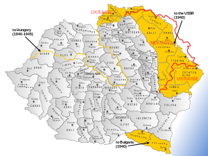Kingdom of Romania in 1945–1947 (grey)