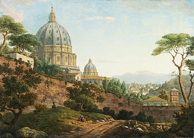 Rome, a view of Saint Peter's Basilica.jpg