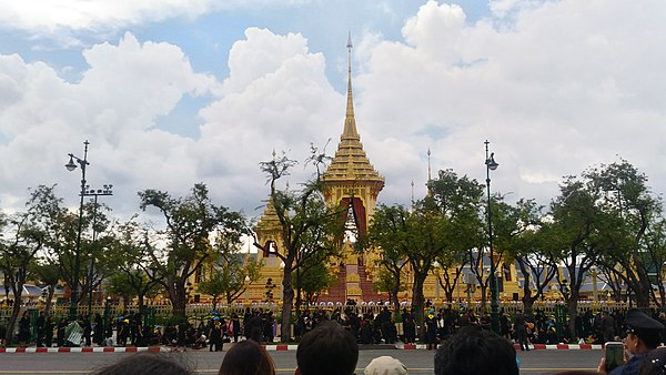 The crematorium of King Bhumibol Adulyadej, Sanam Luang