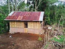 Hut in a village of Tebat Karai District Rumah Sederhana.jpg