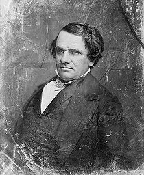 Stephen A. Douglas - Douglas and Lincoln would spend much of their public careers as rivals. SADouglas.jpg