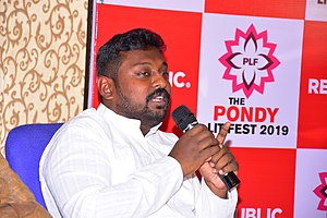 SG Suryah at Pondy Lit Fest 2019