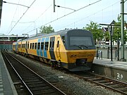 Railhopper op spoor 15 in Zwolle