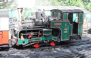 Zahnradlokomotive der Snowdon Mountain Railway, Wales