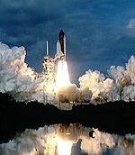 The launch of STS-54, carrying TDRS-F STS-54 launch.jpg
