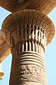 Temple of Isis, Philae - Detail of Column