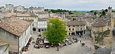 Saint-Émilion, France, main square