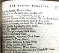 Directorio de Boston de 1796, aparece el grabador Samuel Hill