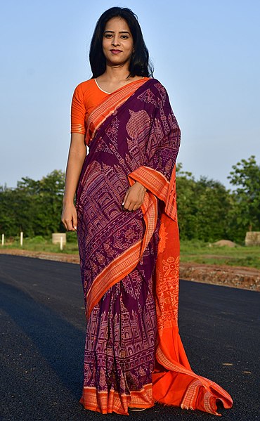 File:Sambalpuri saree.jpg