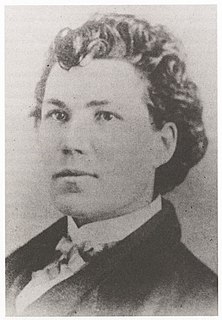 Sarah Emma Edmonds Canadian-born woman known for serving as a man during the American Civil War