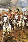 Cavalry charge, Battle of Waterloo