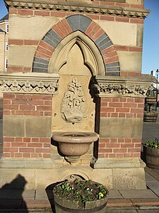 Clock tower, Tynemouth, in 2012