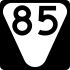 Вторичный маркер State Route 85 
