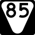 State Route 85 secondary marker