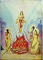 Shrabanga , a youthful ethereal form rises towards the heavens from fire.jpg