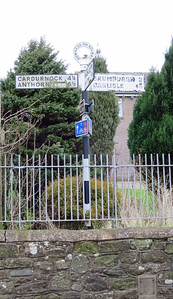 File:Signpost in Bowness - geograph.org.uk - 5279659.jpg