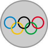 Silver medal olympic.svg