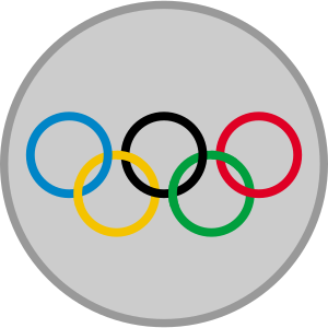 Datei:Silver medal olympic.svg