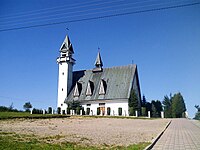 Kościół filialny św. Maksymiliana Marii Kolbego w Sitnicy.