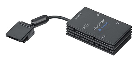 The official multitap for the PlayStation 2