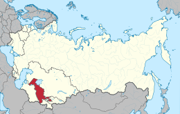Uzbekistan - Localizzazione