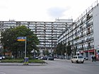 Pallasseum, a Pallasstrasse homlokzata a Potsdamer Strasse felé