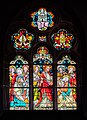 * Nomination: Stained-glass window in the Saint Peter church in Heppenheim, Hesse, Germany. --Tournasol7 05:09, 26 December 2023 (UTC) * Review This is REALLY noisy, any chance to denoise it? Otherwise that would be good. --Plozessor 05:15, 26 December 2023 (UTC)