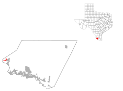 Vị trí trong Quận Starr, Texas