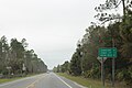 Steinhatchee distance sign, FL51sb